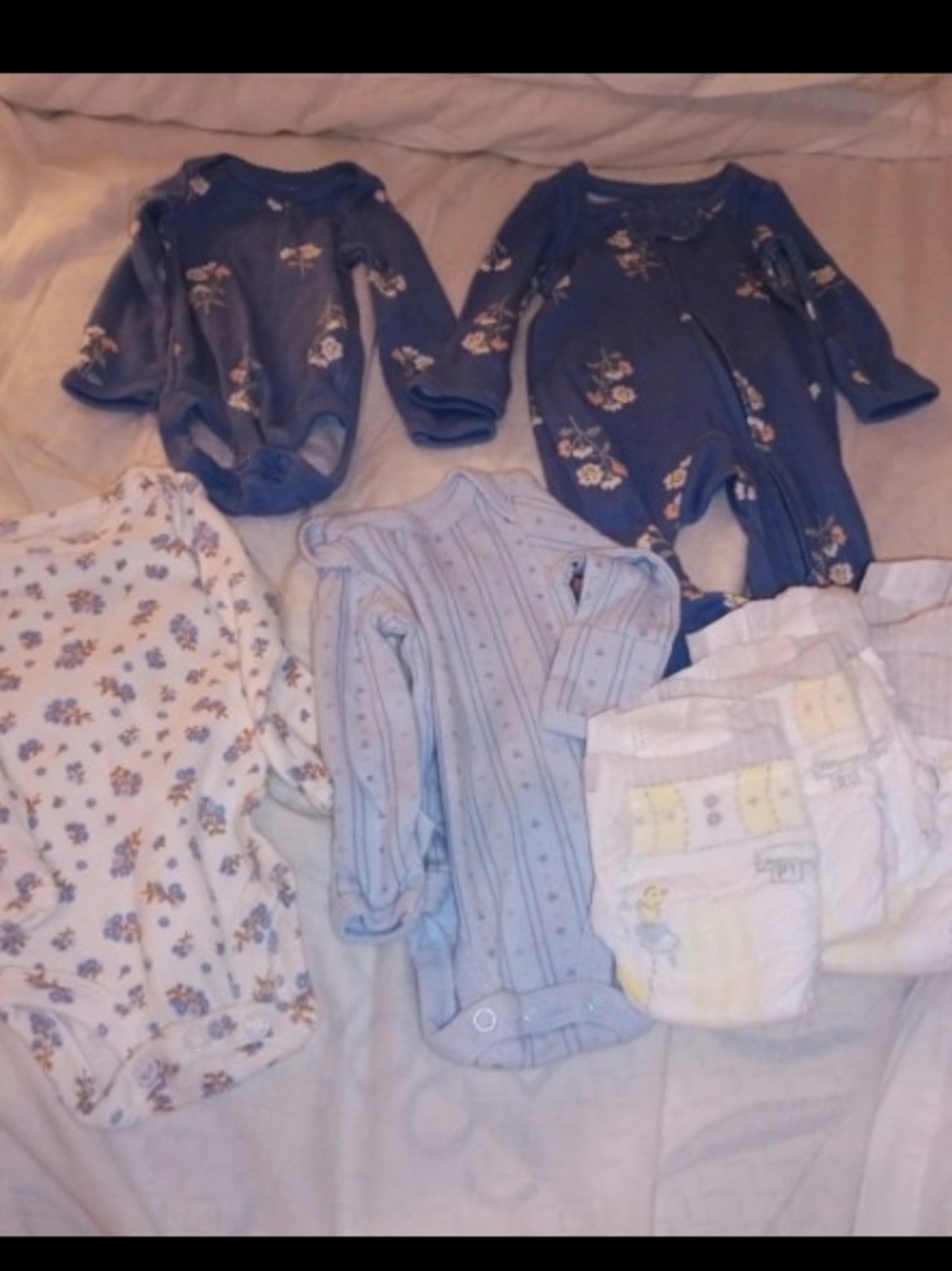 Preemie Girl Brand New Blue Bundle 🩵